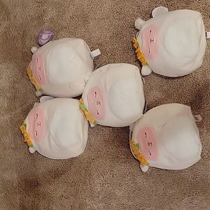 (Lot of 5) NWT Squishmallow Easter basket